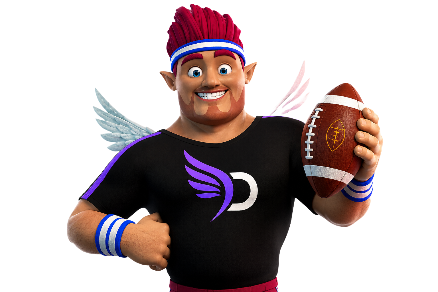 Chuck, the Draftsy mascot